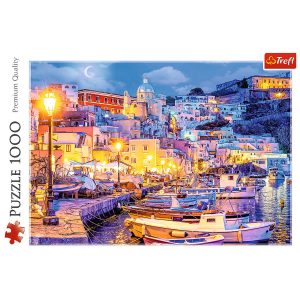 Trefl 1000pc - Procida island by night, Italy
