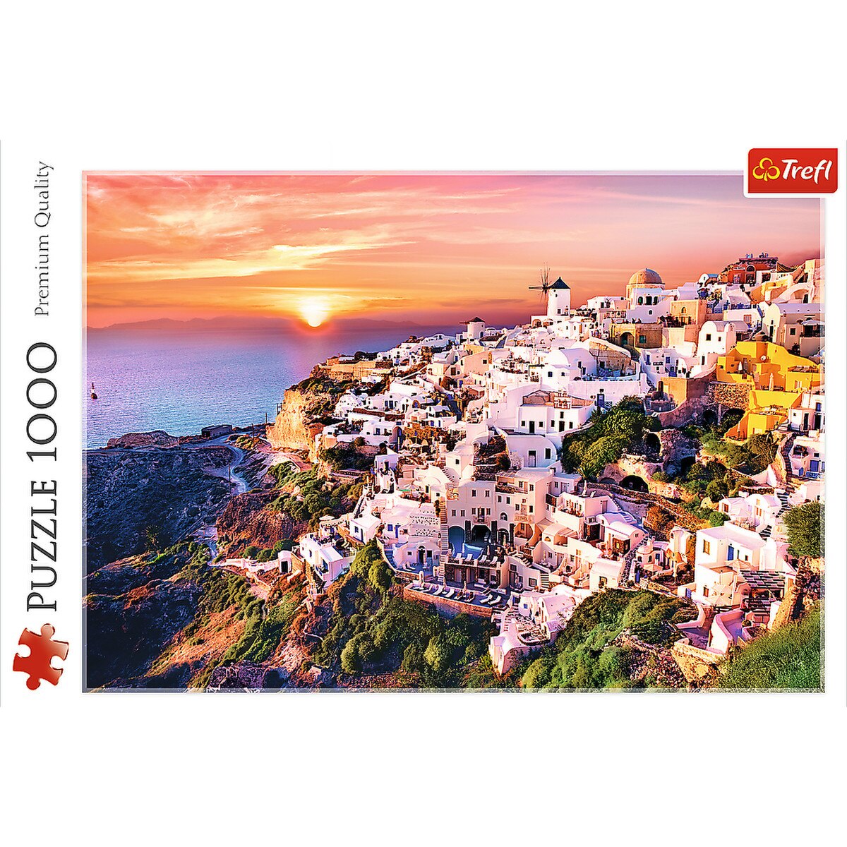Trefl 1000pc - Sunset over Santorini / 500 px