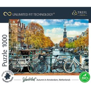 Trefl 1000pc UFT - Autumn in Amsterdam Netherlands