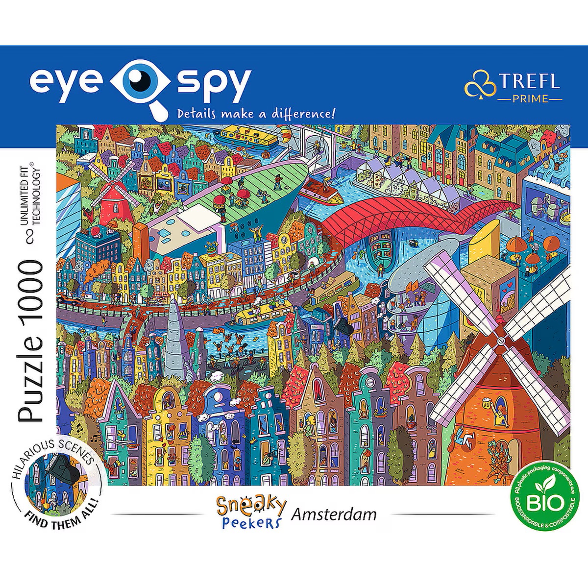 Trefl 1000pc UFT EYE-SPY - Amsterdam, The Netherlands