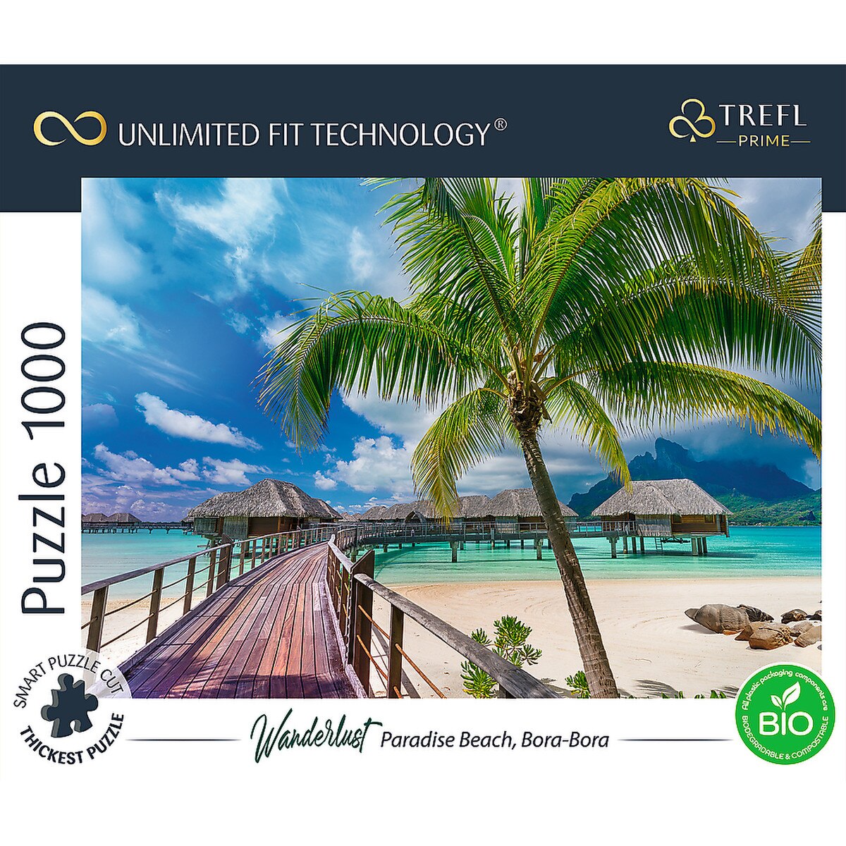 Trefl 1000pc UFT - Paradise Beach, Bora-Bora