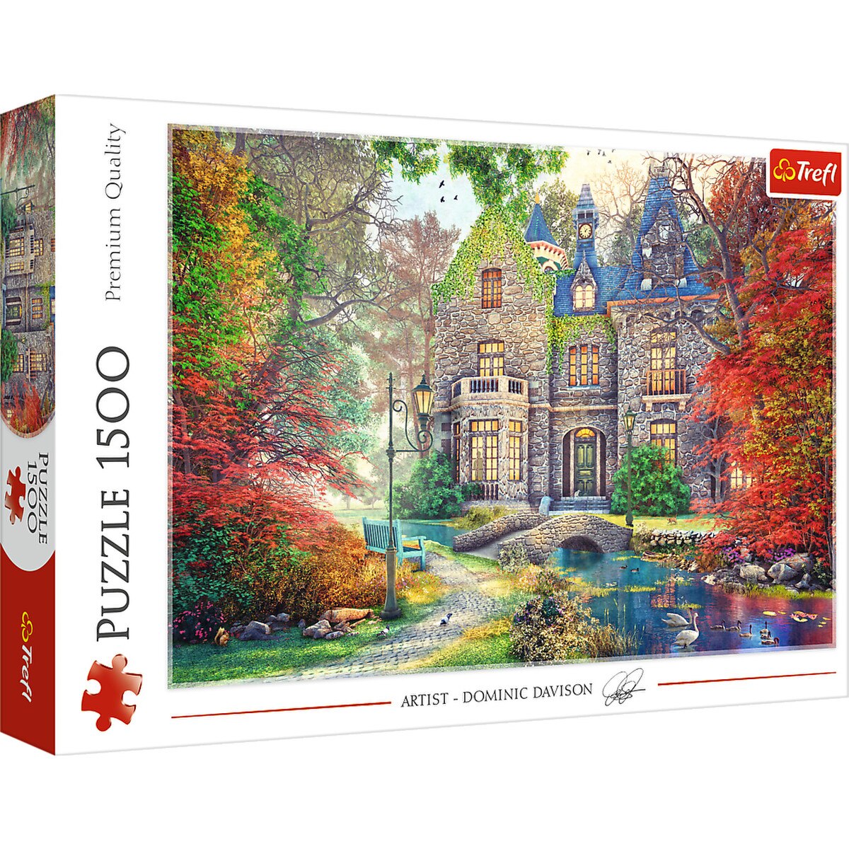 Trefl 1500pc - Autumn mansion - Image 2