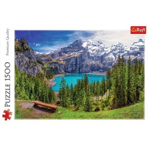 Trefl 1500pc - Lake Oeschinen, Alps, Switzerland