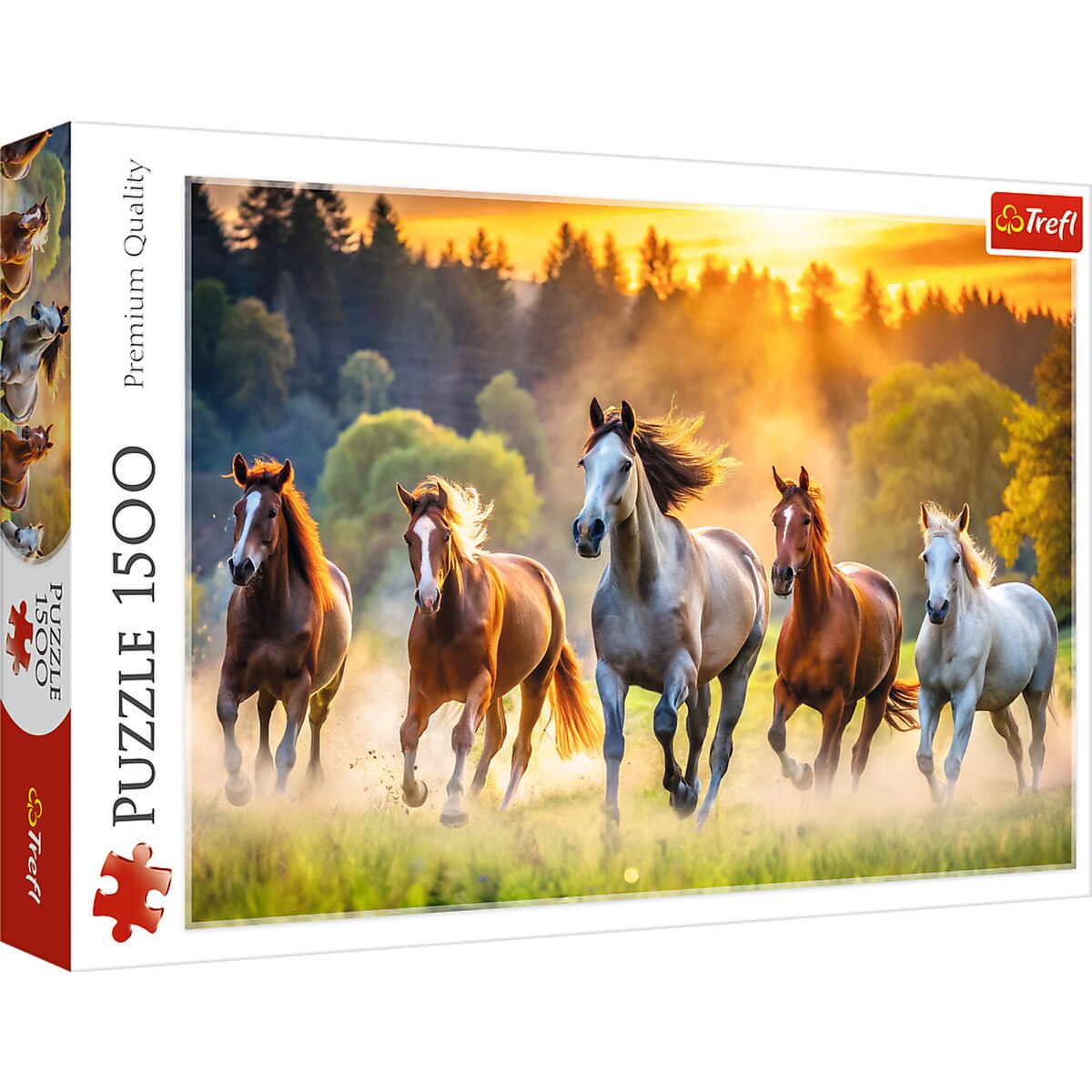 Trefl 1500pc - Wild horses - Image 2