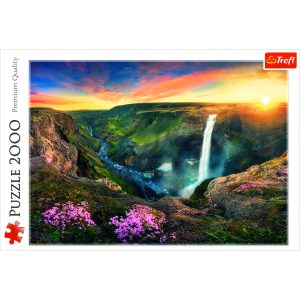 Trefl 2000pc Haijfoss Waterfall Puzzle