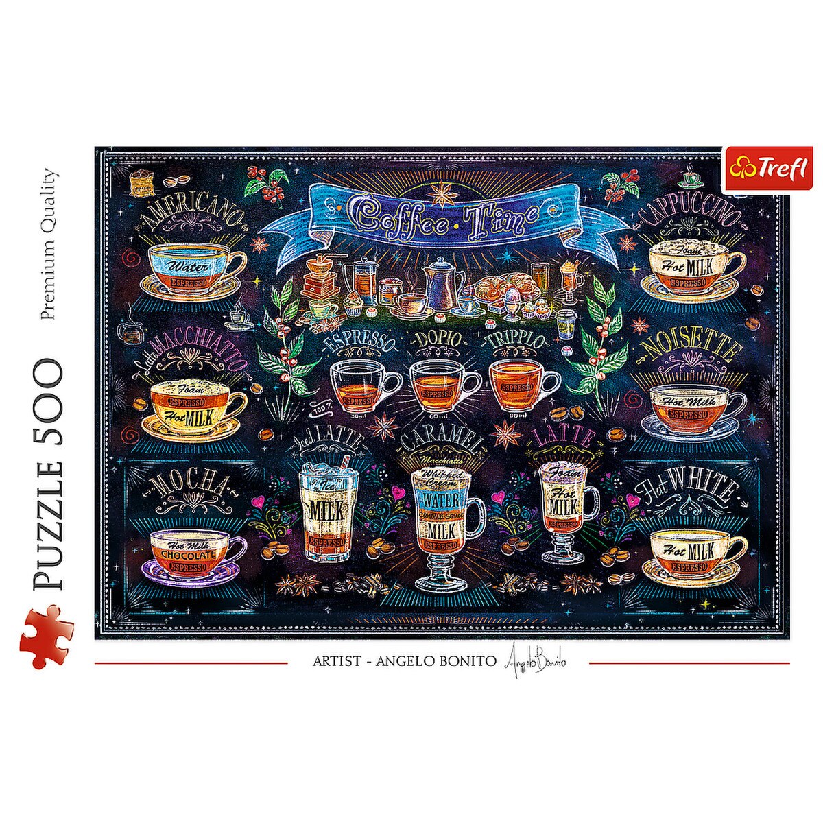 Trefl 500pc - Cocktail Menu