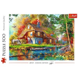 Trefl 500pc - Cottage by the river