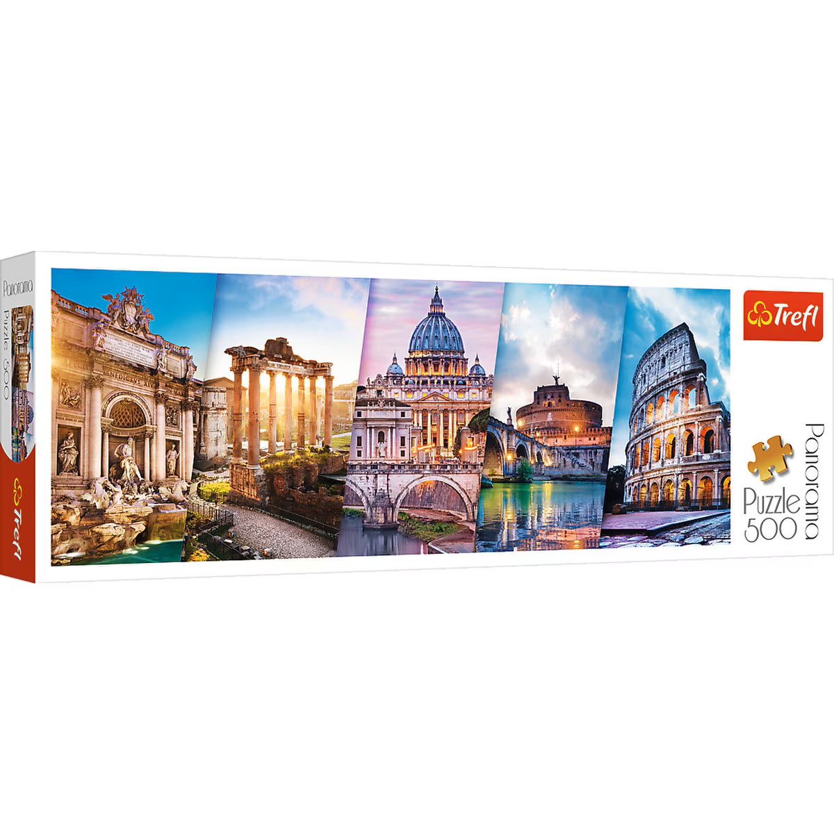 Trefl 500pc Panorama - Traveling to Italy, Fotolia - Image 2