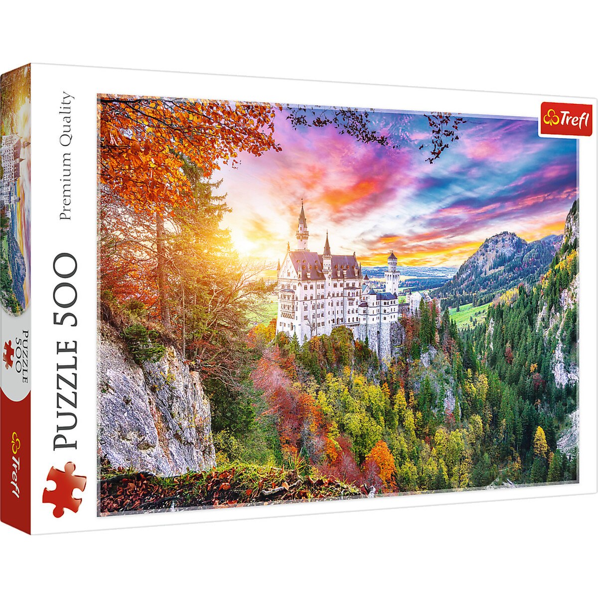 Trefl 500pc - View of the Neuschwanstein Castle, Germany - Image 2
