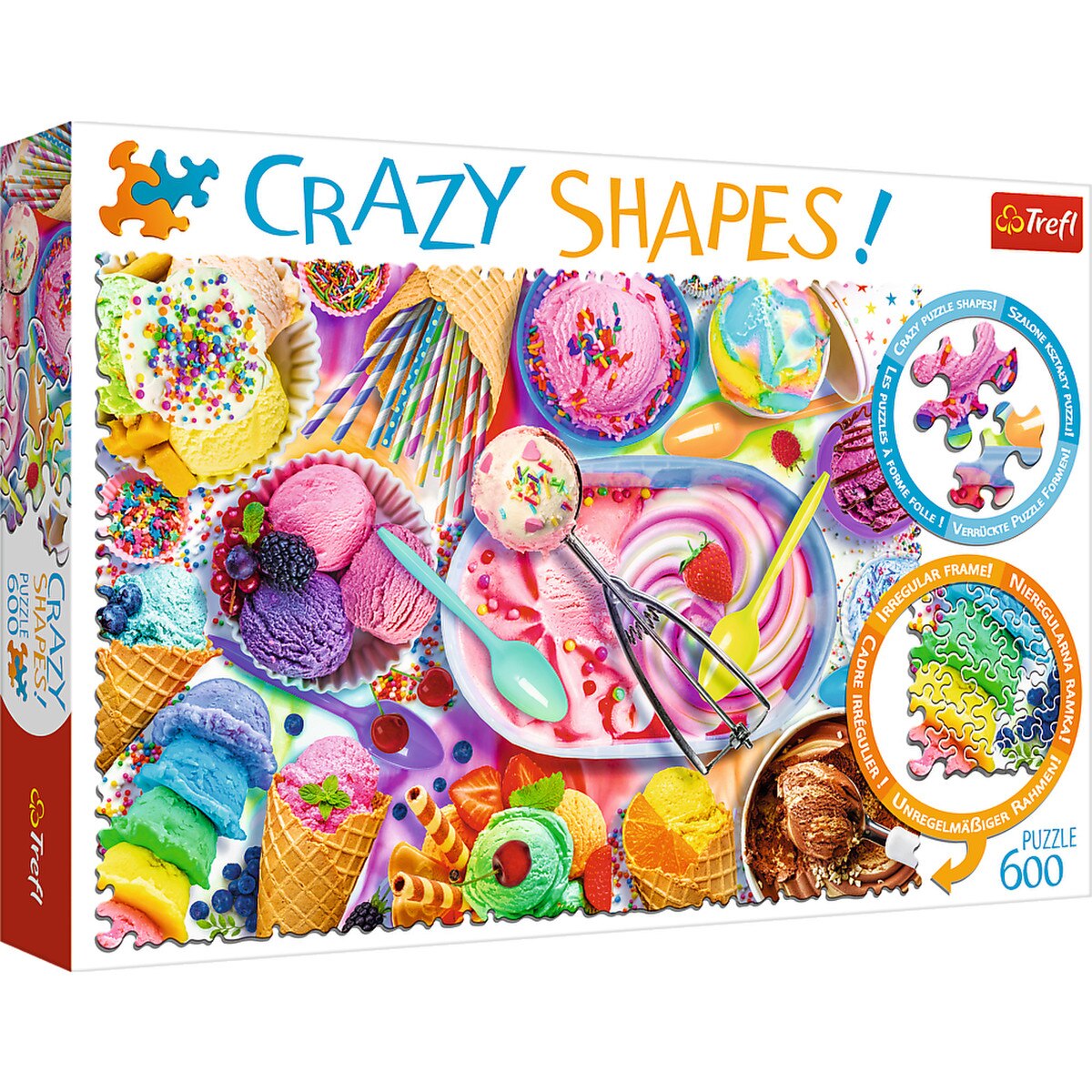 Trefl 600pc Crazy Shapes - Sweet dream - Image 2