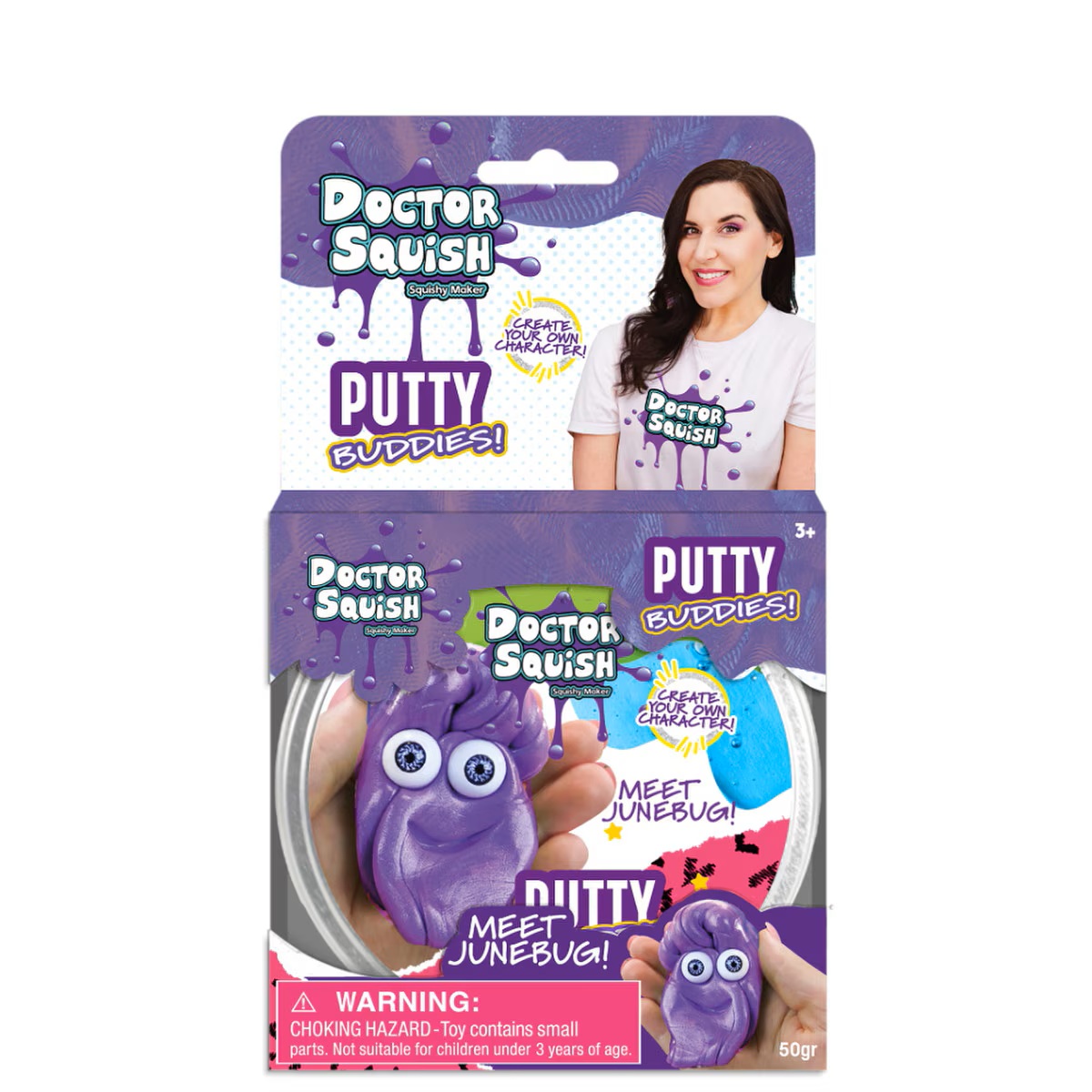 Doctor Squish - Create Your Own - Purple: Junebug