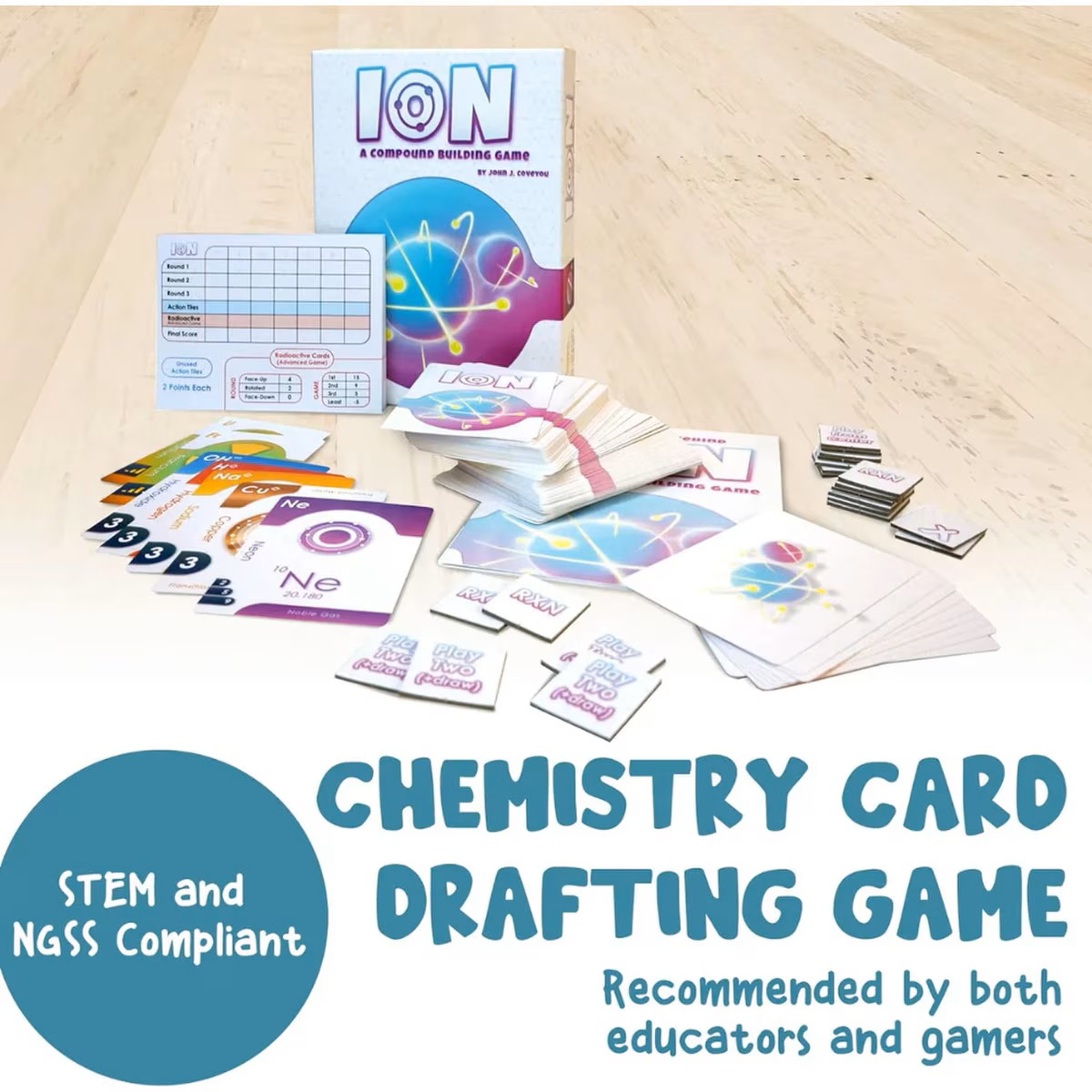 Ion: A Compound Building Game (Pre-Order Deposit Required) Pre-order by: 30/01/2026 - Image 3