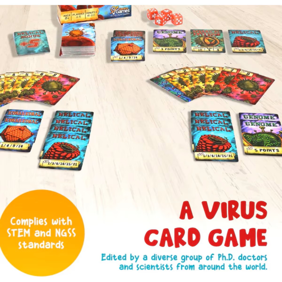 Virulence: An Infectious Card Game (Pre-Order Deposit Required) Pre-order by: 30/01/2026 - Image 3