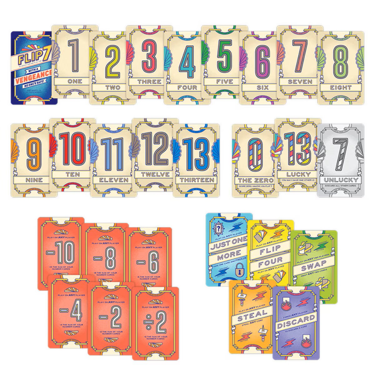 Flip 7: With A Vengeance (Pre-Order Deposit Required) Pre-order by: 10/04/2026 - Image 3