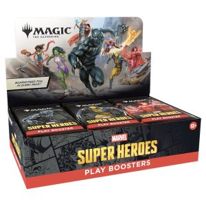MTG Marvel Superheroes: Play Booster Box (Pre-Order Deposit Required) Pre-order by: 24/05/2026