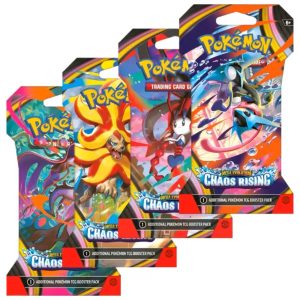 Pokémon: Mega Evolution - Chaos Rising: Sleeved Booster Box (Pre-Order Deposit Required) Pre-order by: 10/04/2026 (Limited to 1 per customer)