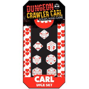 Dungeon Crawler Carl RPG - Carl Dice Set (Pre-Order Deposit Required) Pre-order by: 03/07/2026