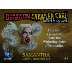 Dungeon Crawler Carl RPG - Samantha Oversized D20 (Pre-Order Deposit Required) Pre-order by:  17/07/2026