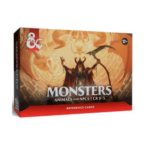 Dungeons & Dragons Reference Cards: Creatures Animals & NPCs (Pre-Order Deposit Required) Pre-order by:  10/07/2026