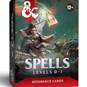 Dungeons & Dragons Reference Cards: Spells: Levels 0-1 (Pre-Order Deposit Required) Pre-order by:  10/07/2026
