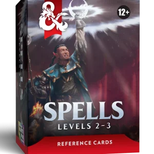 Dungeons & Dragons Reference Cards: Spells: Levels 2-3 (Pre-Order Deposit Required) Pre-order by:  10/07/2026