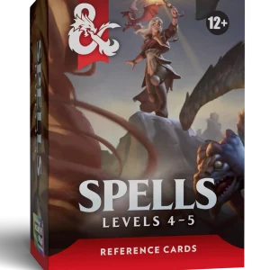 Dungeons & Dragons Reference Cards: Spells: Levels 4-5 (Pre-Order Deposit Required) Pre-order by:  10/07/2026