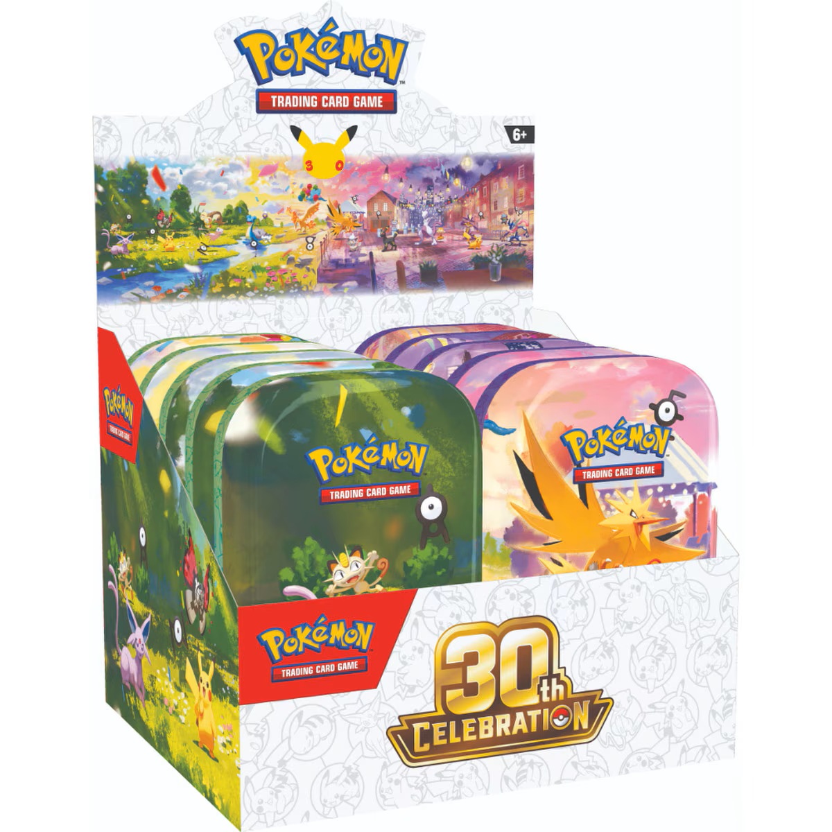 Pokémon TCG 30th Celebration - Mini Tin Set (10 tins)