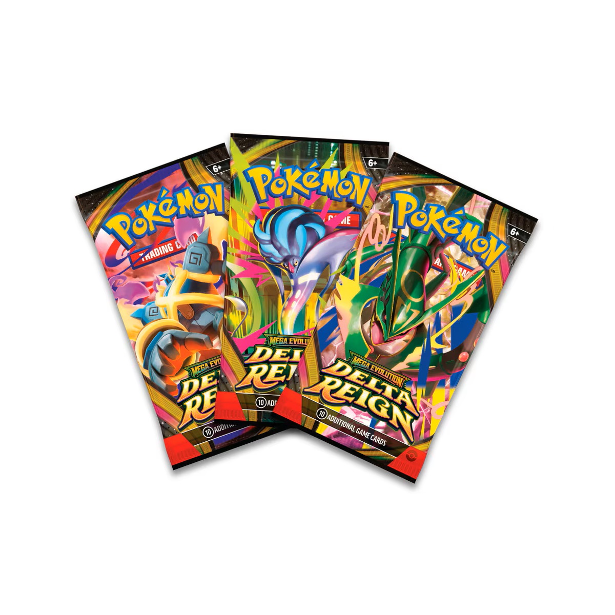 Pokémon TCG: Mega Evolution: Delta Reign - 3-Pack blister - Image 2