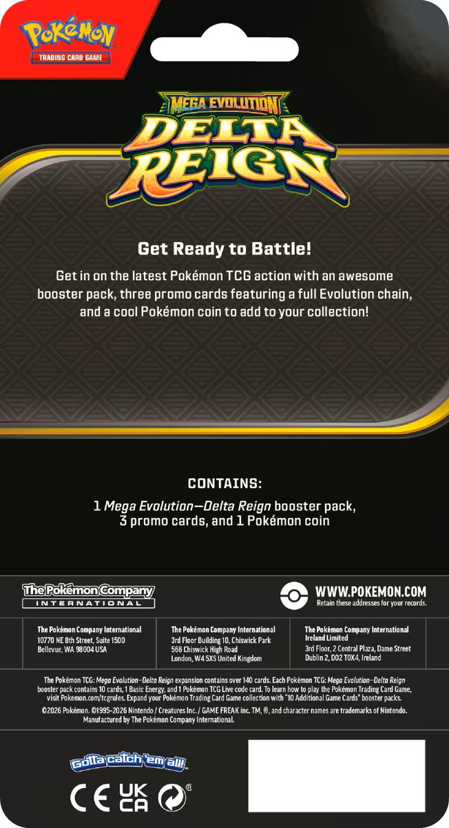 Pokémon TCG: Mega Evolution: Delta Reign - Premium Blister (Variant 2) - Image 3